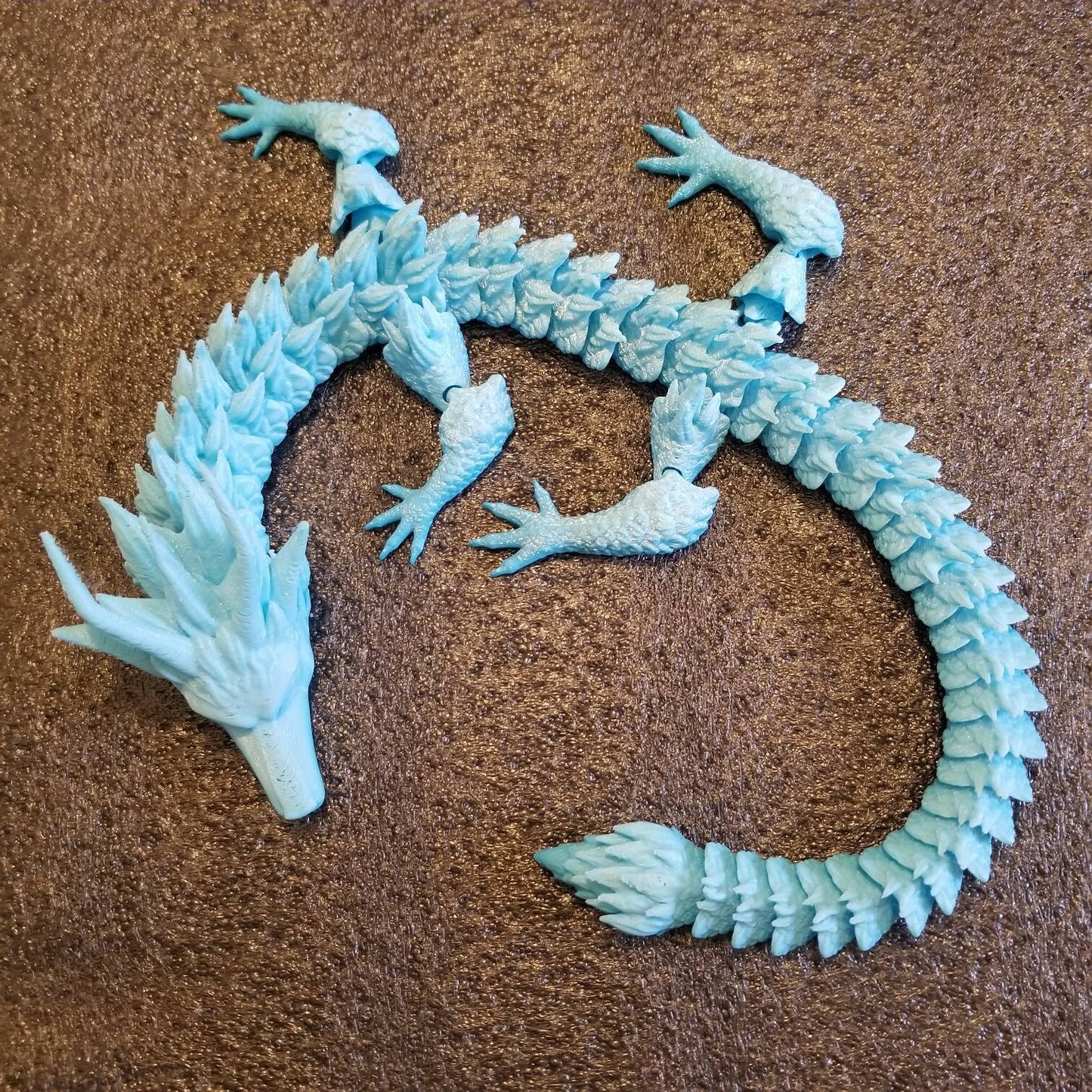 Articulated Dragon Mystery Box - Flexy Random Test Prints and not so Perfect Dragons 3d printed Articulated Flexi Authorized Seller