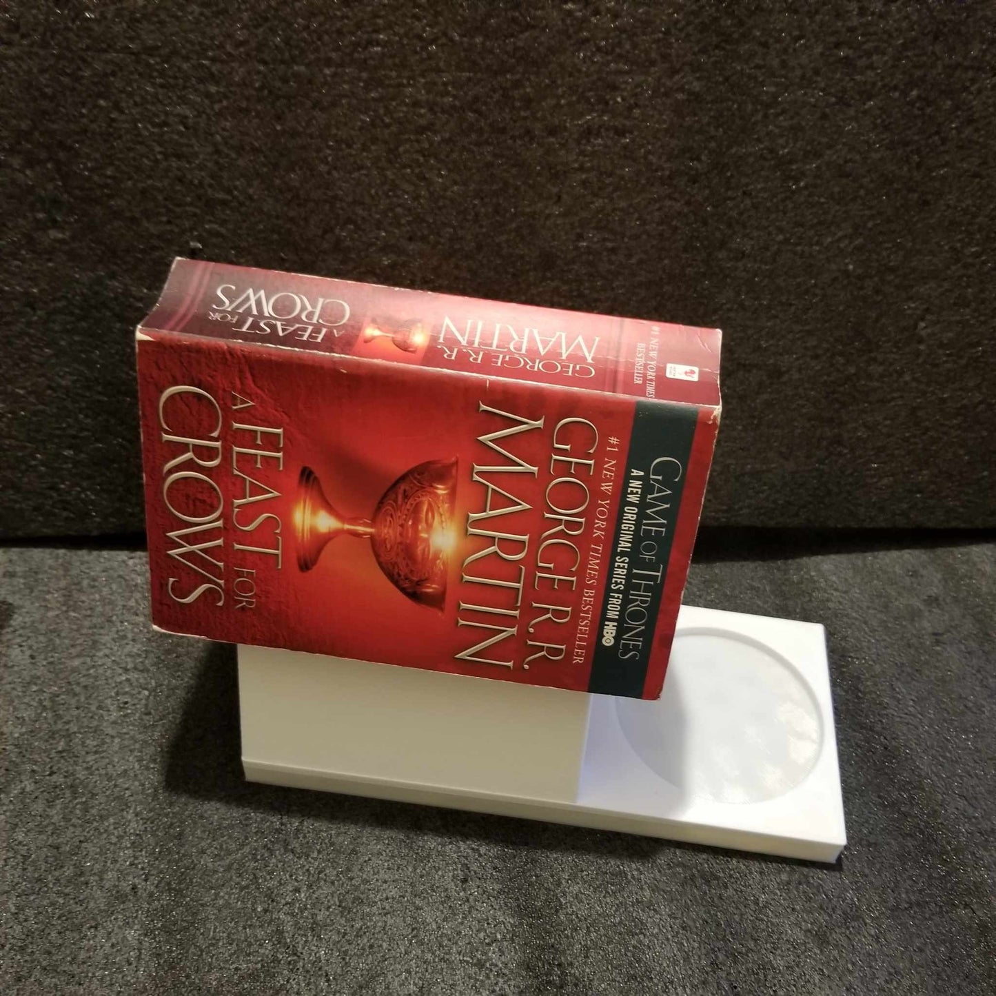 3d Printed Book Holder |  Book Barn / Bookmark / Book spine saver / Drink holder Tea , Wine , Coffee / Place holder /  3d Printed | book